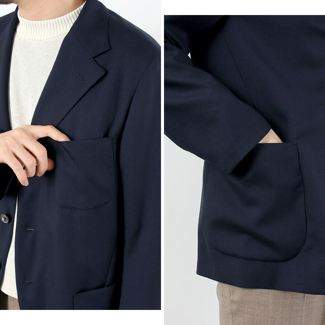 D.C.WHITE / 서머 울 언스트럭처드 재킷