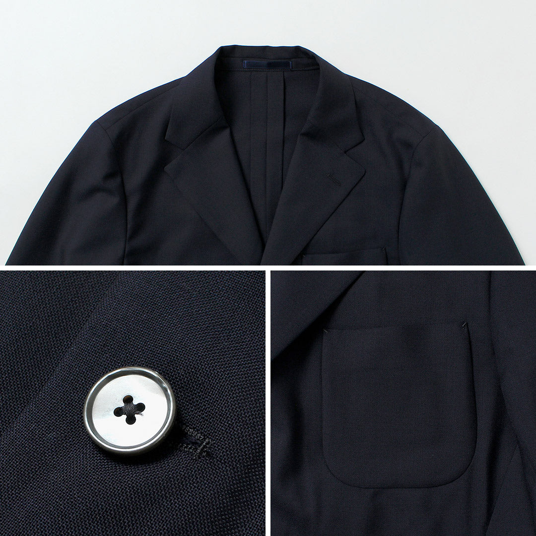 D.C.WHITE / 서머 울 언스트럭처드 재킷