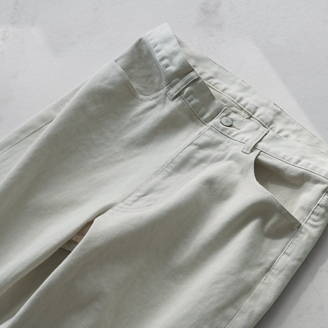 D.C.WHITE / Pantalón Campus Piqué