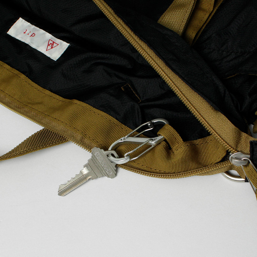 ILL ONE EIGHTY / Double Layer Flight Bag Shoulder Tote 2-Way