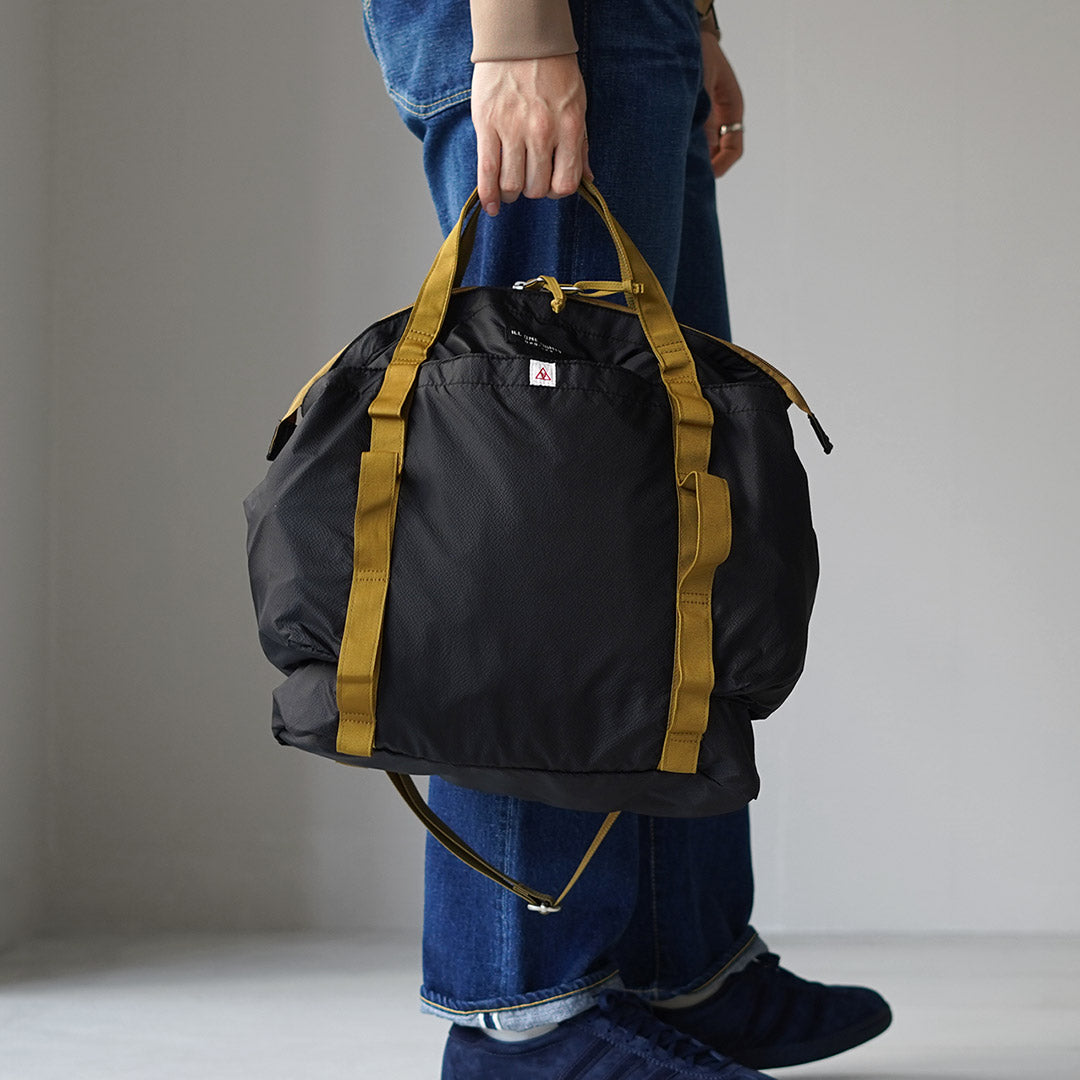 ILL ONE EIGHTY / Double Layer Flight Bag Shoulder Tote 2-Way