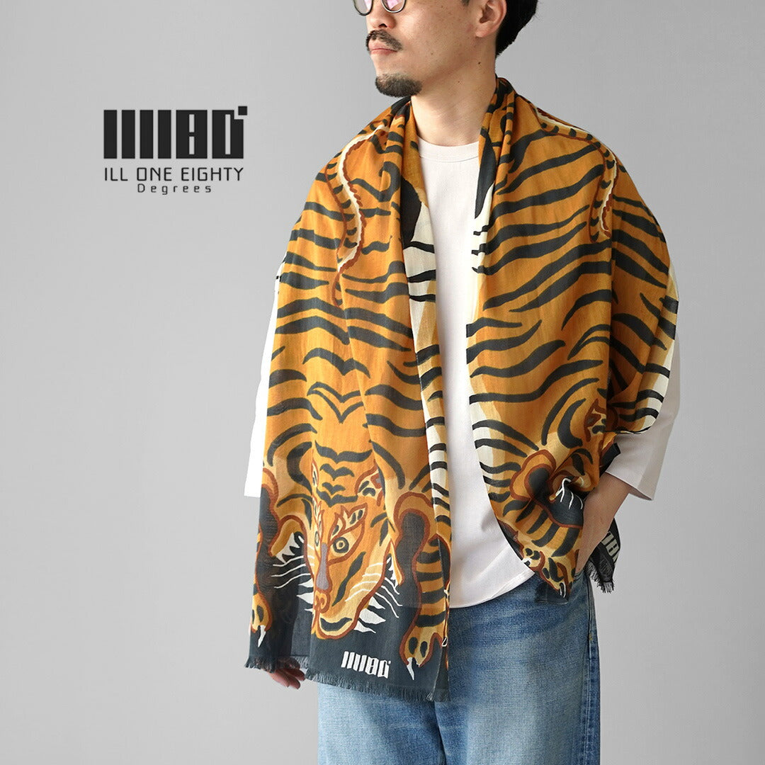 ILL ONE EIGHTY / Tiger Print Stole