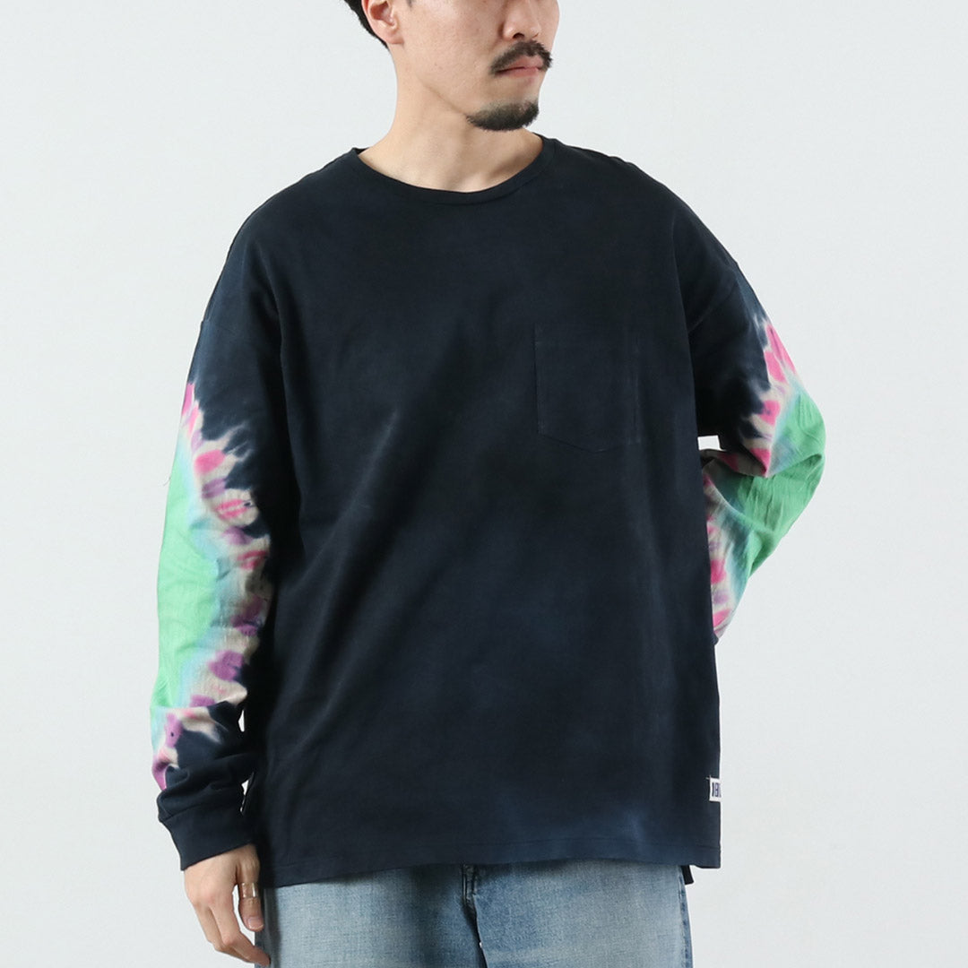 ILL ONE EIGHTY / Tie-Dye Long Sleeve T-Shirt
