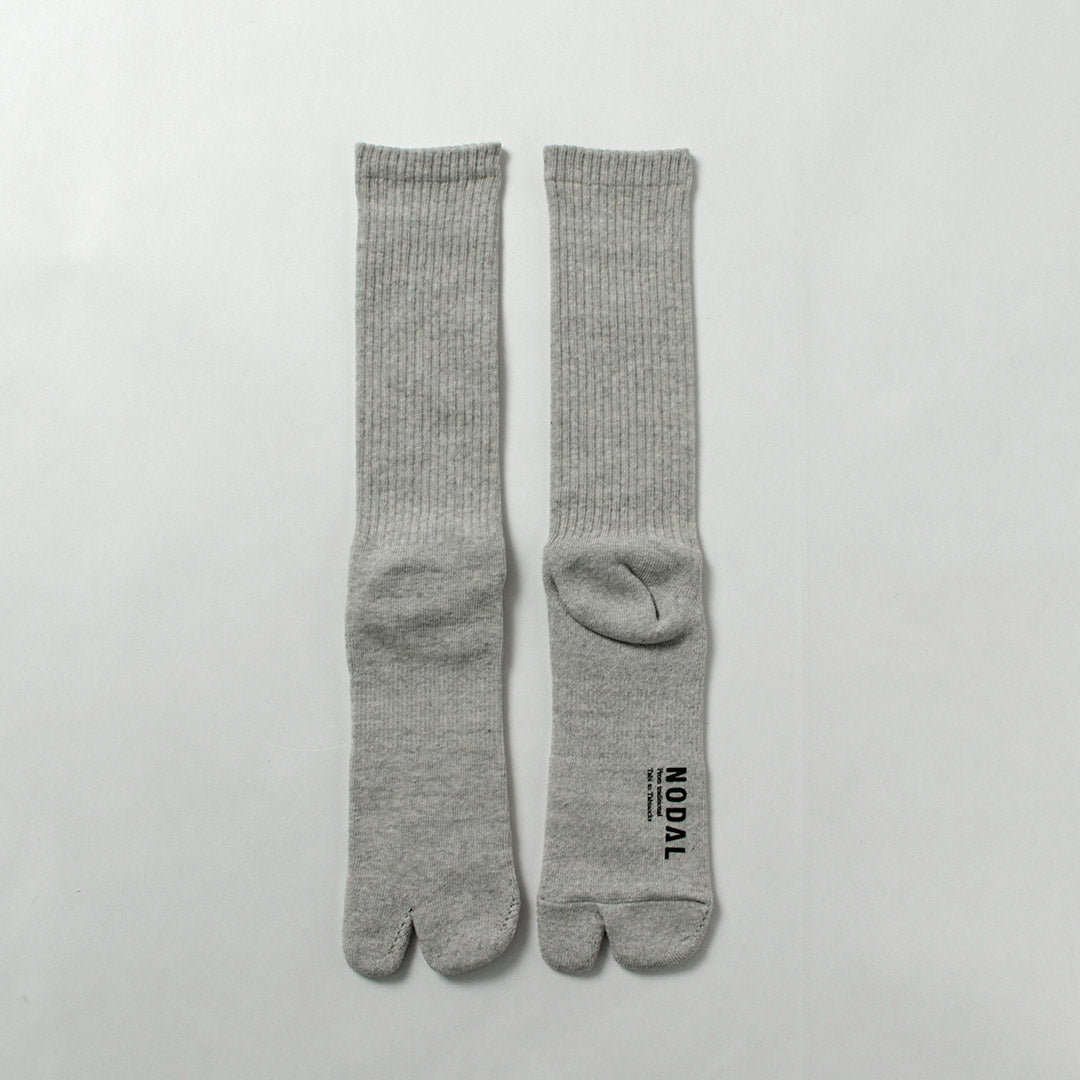 NODAL / Raffy Heather Cotton 3-Pack Crew Socks