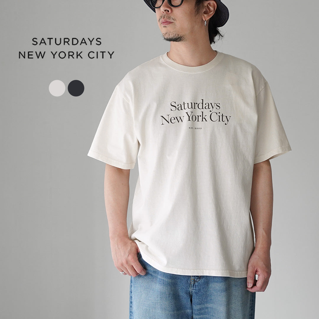 SATURDAYS NYC / Miller Standard Short Sleeve T-Shirt