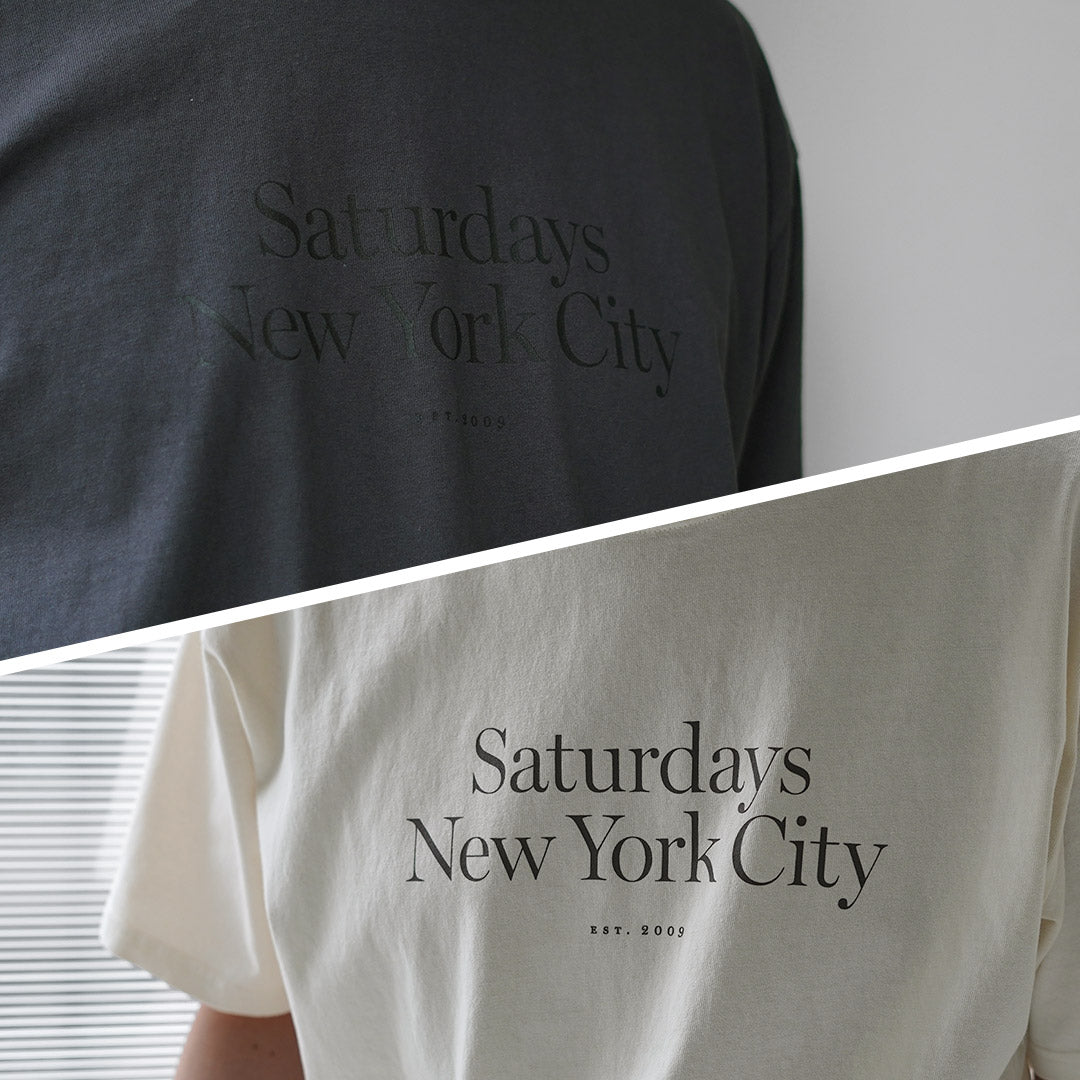 SATURDAYS NYC / Miller Standard Short Sleeve T-Shirt