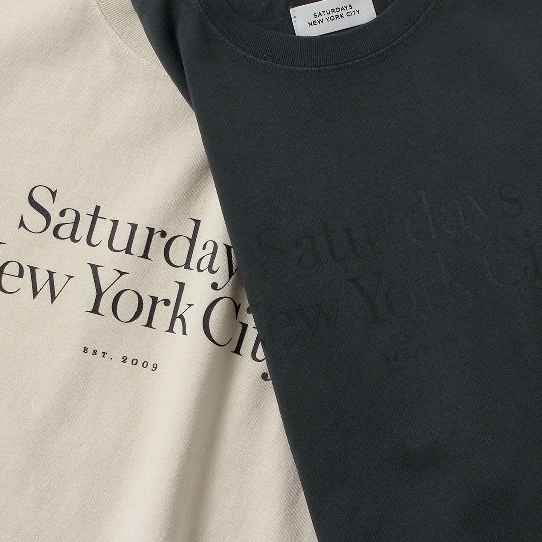 SATURDAYS NYC / Miller Standard Short Sleeve T-Shirt