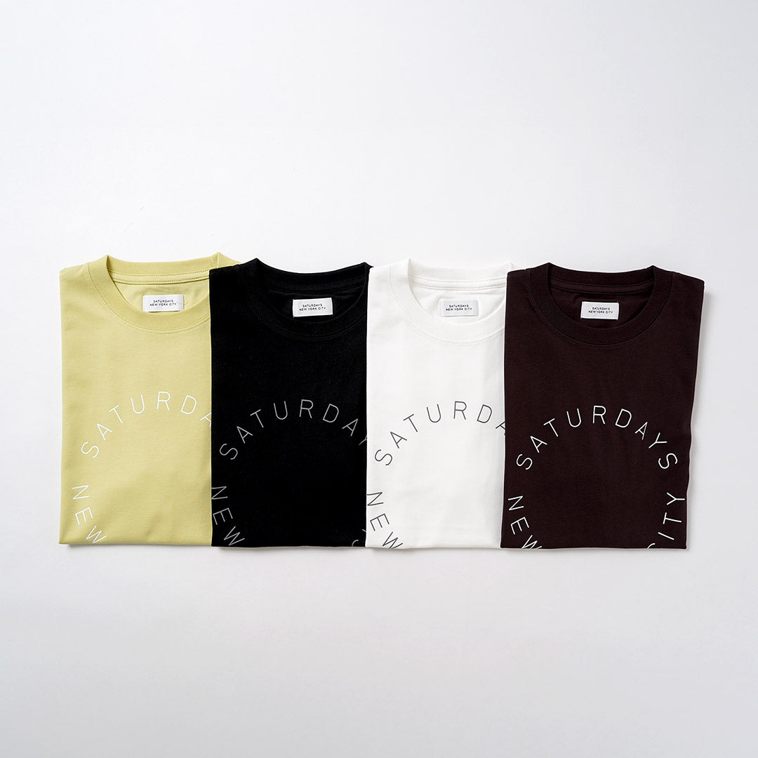 SATURDAYS NYC / Circular Saturdays Logo T-Shirt