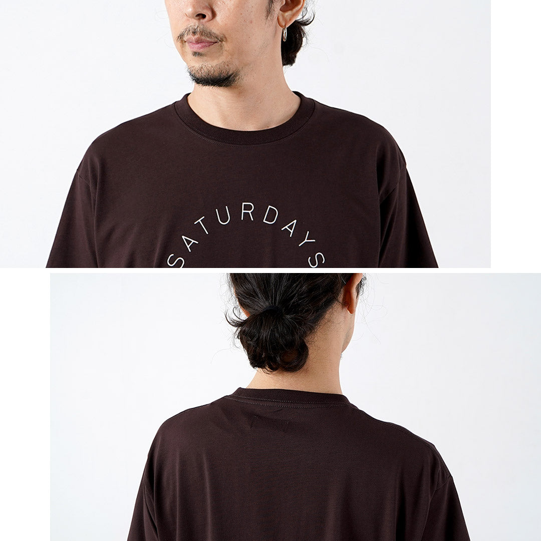 SATURDAYS NYC / Circular Saturdays Logo T-Shirt