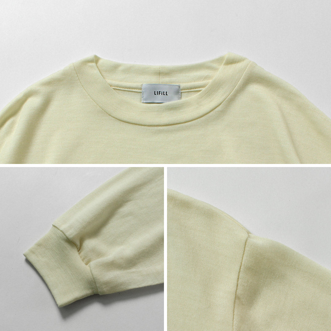 LIFiLL / 男士羊毛长袖 T 恤