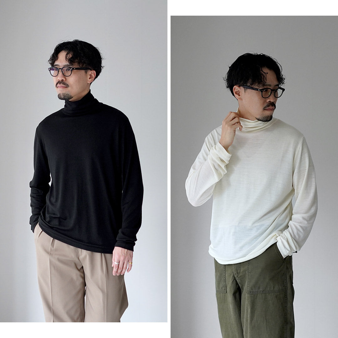 LIFiLL / Woolish High-Neck Long-Sleeve Tee