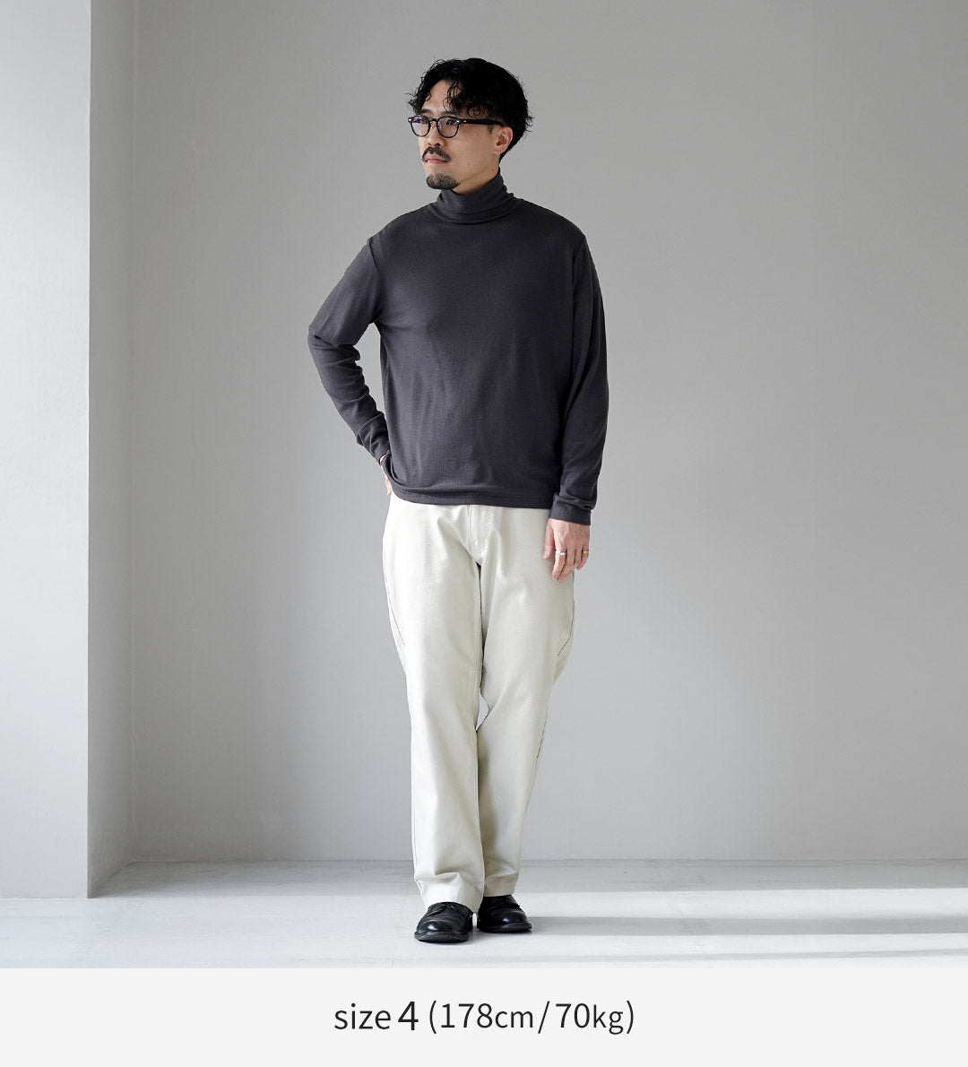 LIFiLL / Woolish High-Neck Long-Sleeve Tee