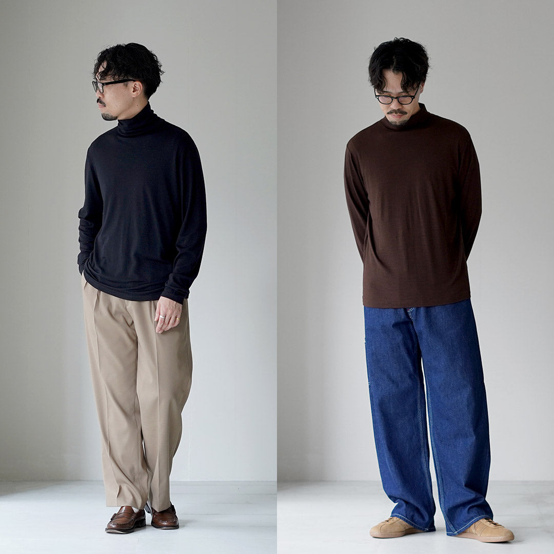 LIFiLL / Woolish High-Neck Long-Sleeve Tee