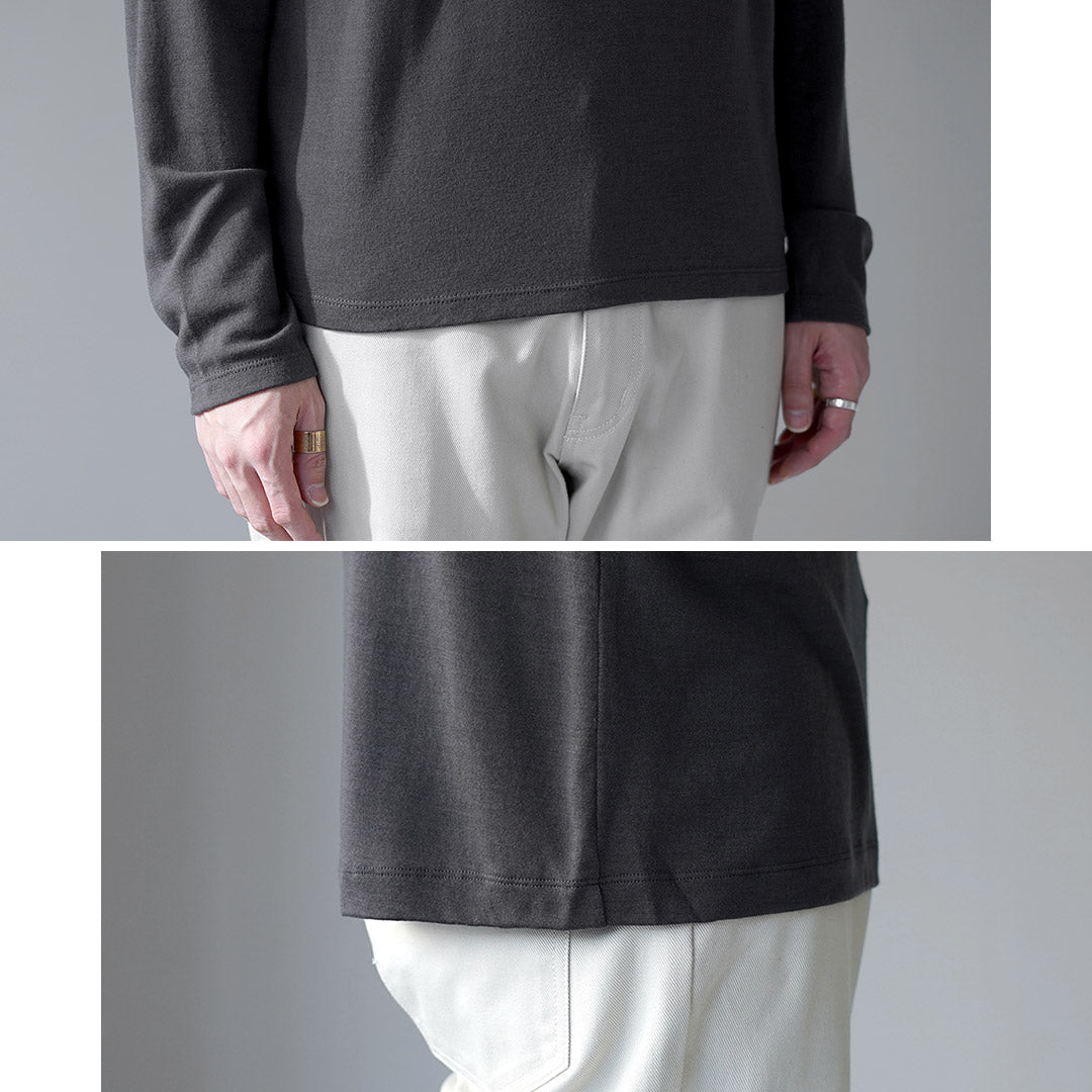 LIFiLL / Woolish High-Neck Long-Sleeve Tee