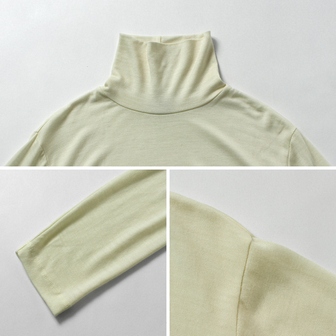 LIFiLL / Woolish High-Neck Long-Sleeve Tee