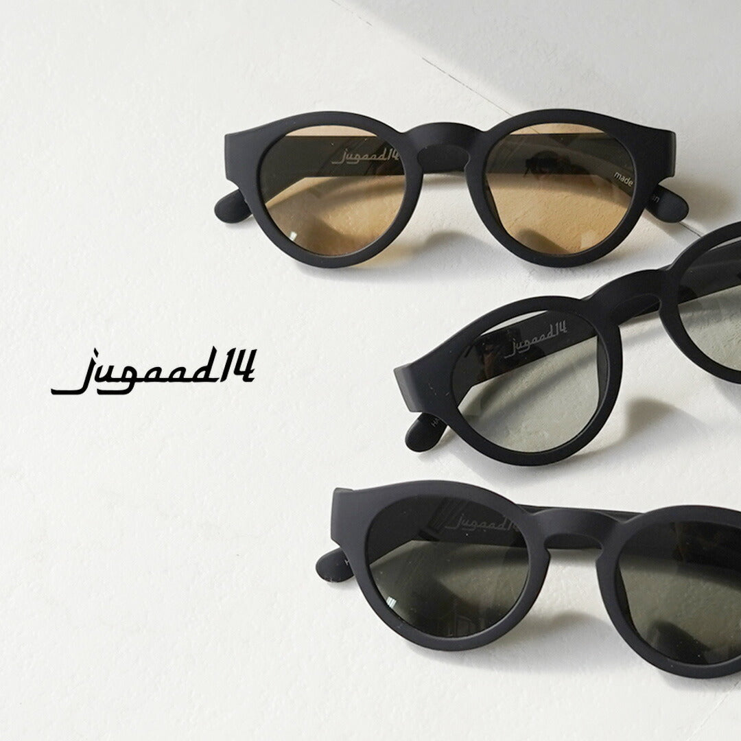 JUGAAD14 / Harbor Grip Matte French-Style Boston Sunglasses