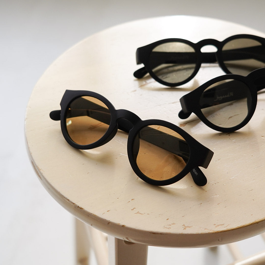 JUGAAD14 / Harbor Grip Matte French-Style Boston Sunglasses