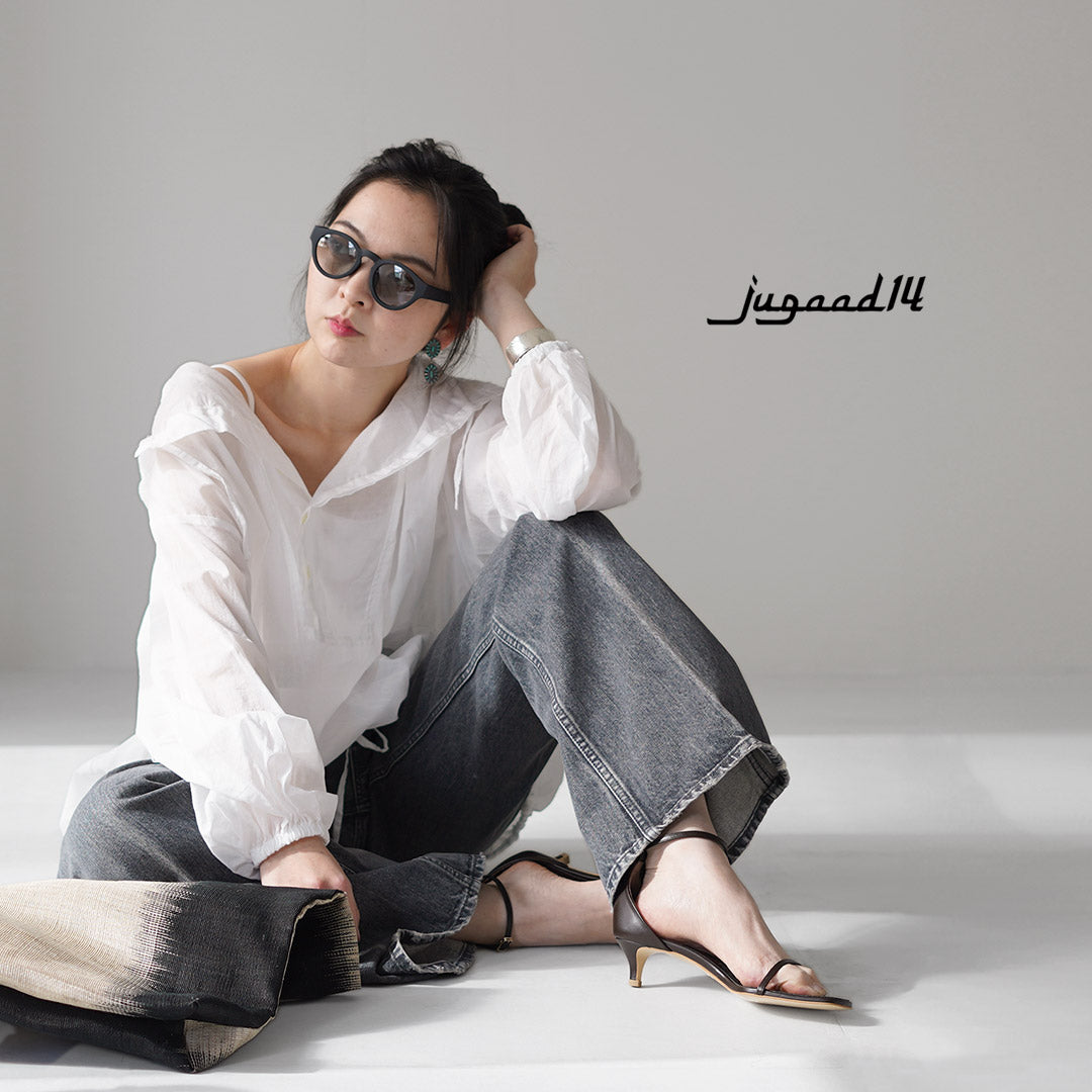 JUGAAD14 / Harbor Grip Matte French-Style Boston Sunglasses