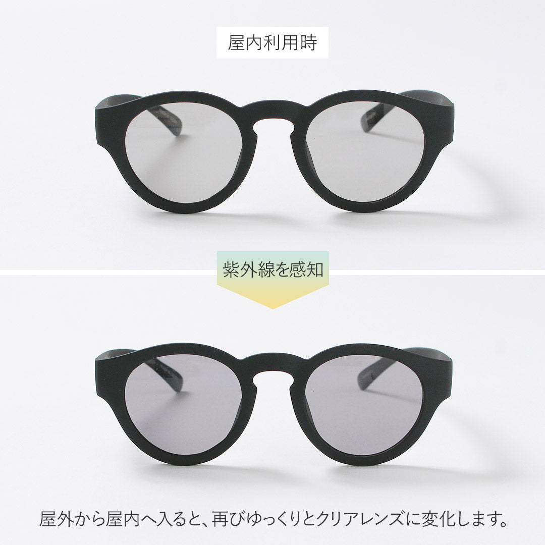JUGAAD14 / Harbor Grip Matte French-Style Boston Sunglasses