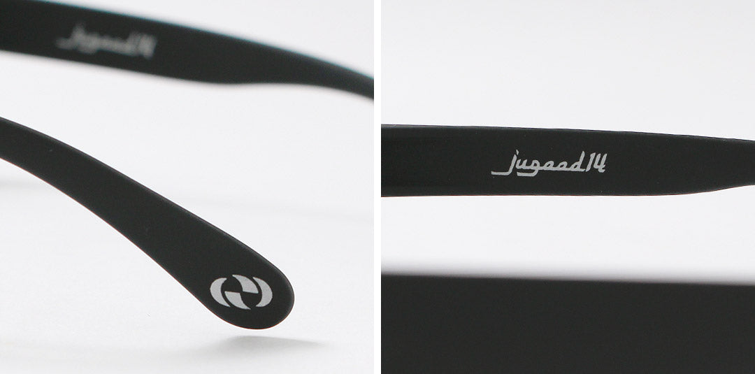 JUGAAD14 / Harbor Grip Matte French-Style Boston Sunglasses