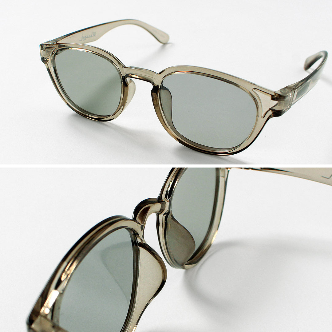 JUGAAD14 / Cove Clear French Wellington Sunglasses