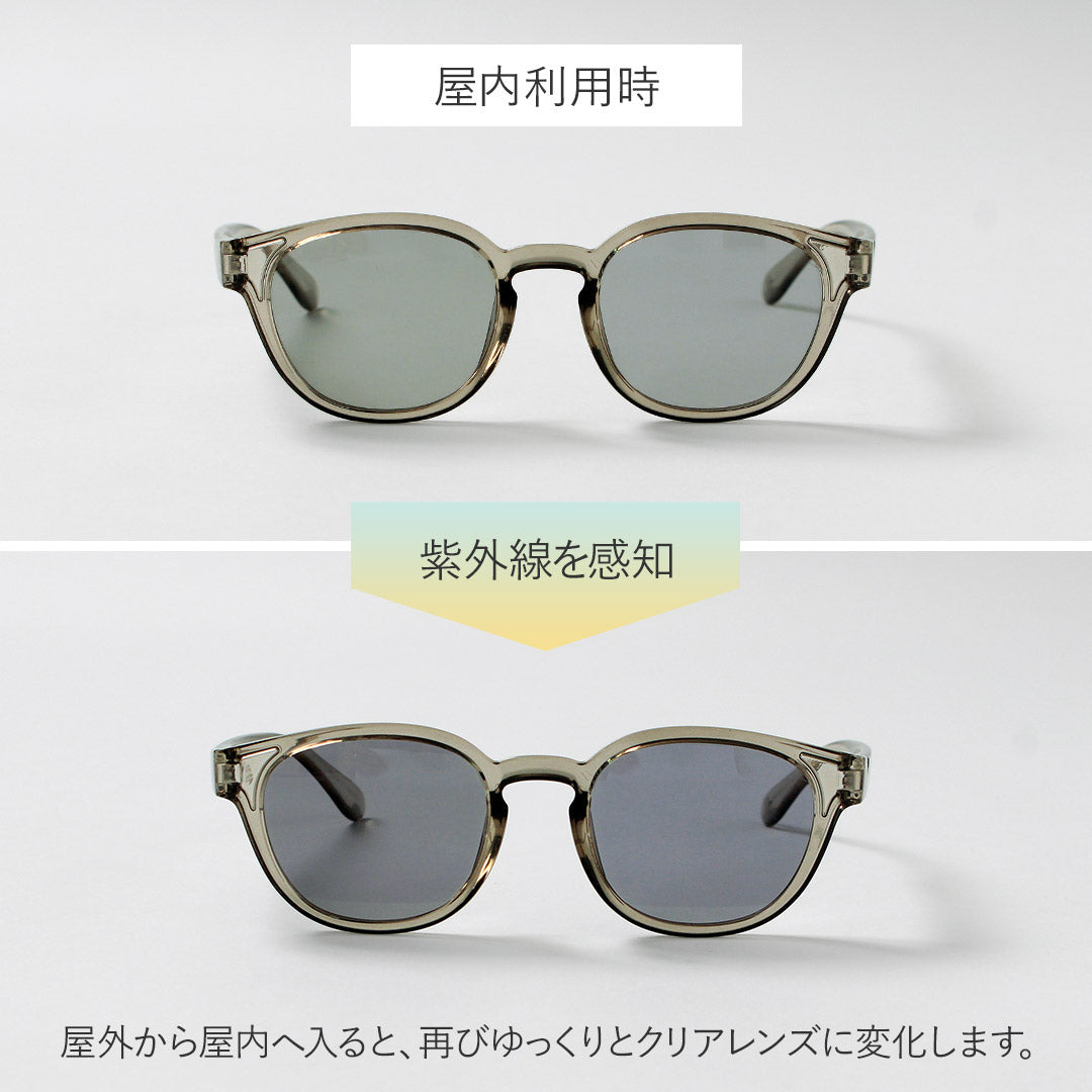 JUGAAD14 / Cove Clear French Wellington Sunglasses