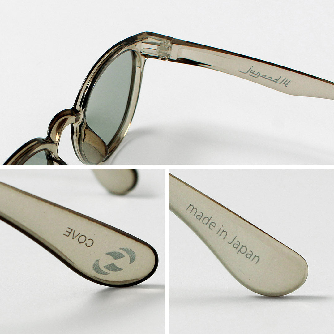 JUGAAD14 / Cove Clear French Wellington Sunglasses