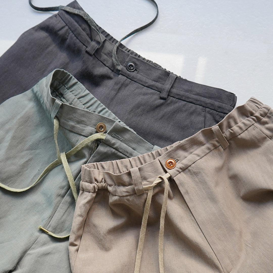 KEMA DESIGNS / Drawstring Easy Trousers
