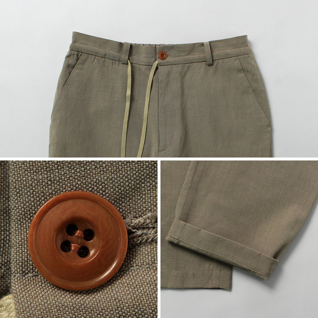 KEMA DESIGNS / Drawstring Easy Trousers