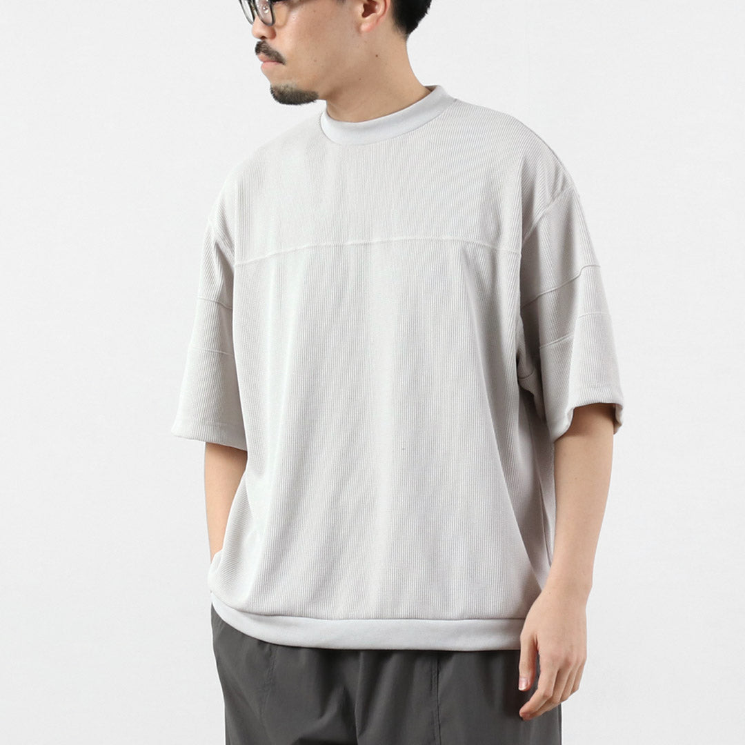 RAG / Quick-Dry Waffle Football T-Shirt