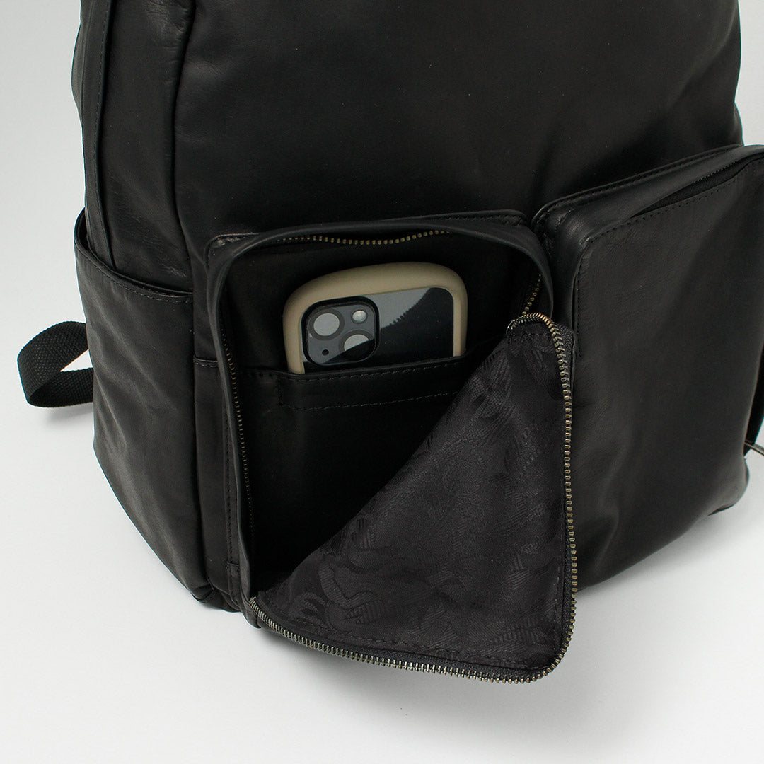 MR.OLIVE / Urban Daypack Mochila Imperma de piel A4