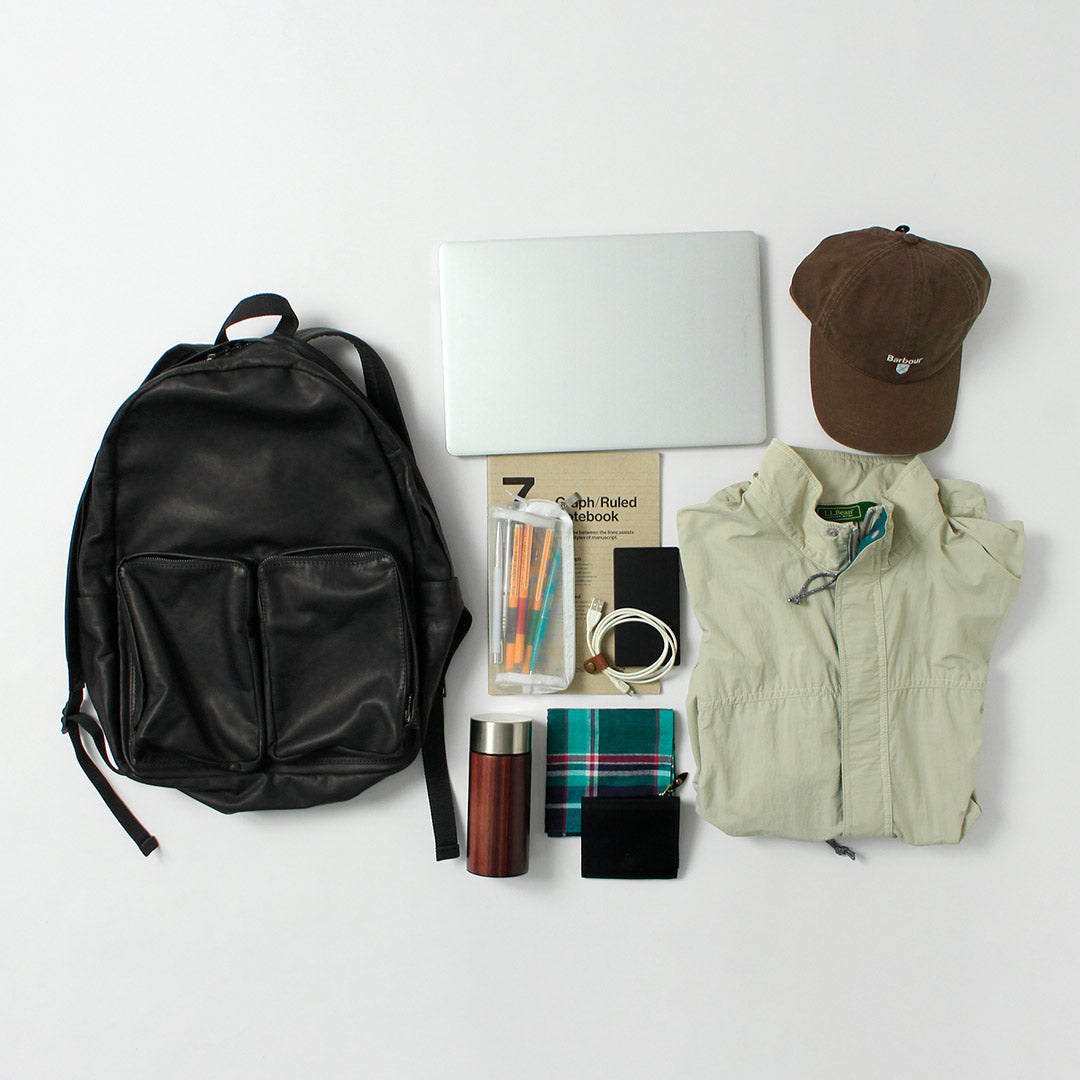 MR.OLIVE / Urban Daypack Mochila Imperma de piel A4