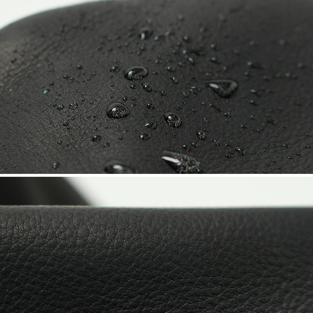 MR.OLIVE / 防渗透皮革 2 路小圆筒包