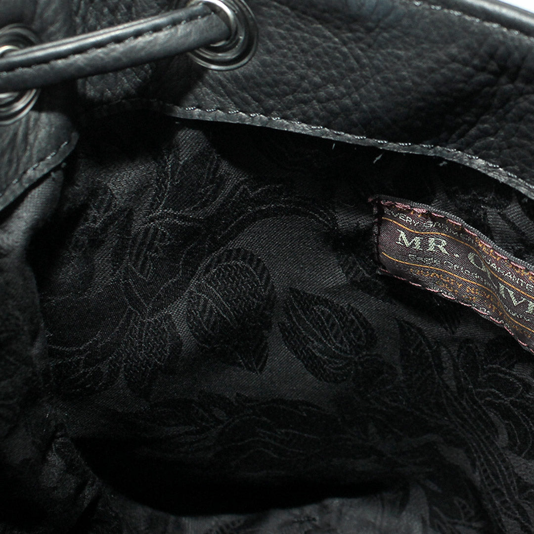 MR.OLIVE / 防渗透皮革 2 路小圆筒包