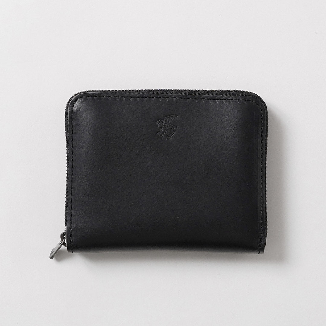 MR.OLIVE / Horween Chromexcel Compact Zip Wallet