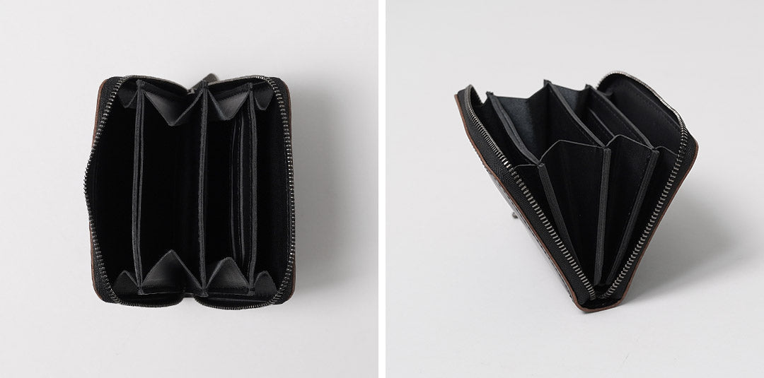 MR.OLIVE / 小巧拉鍊皮夾 Horween Chromexcel 皮革