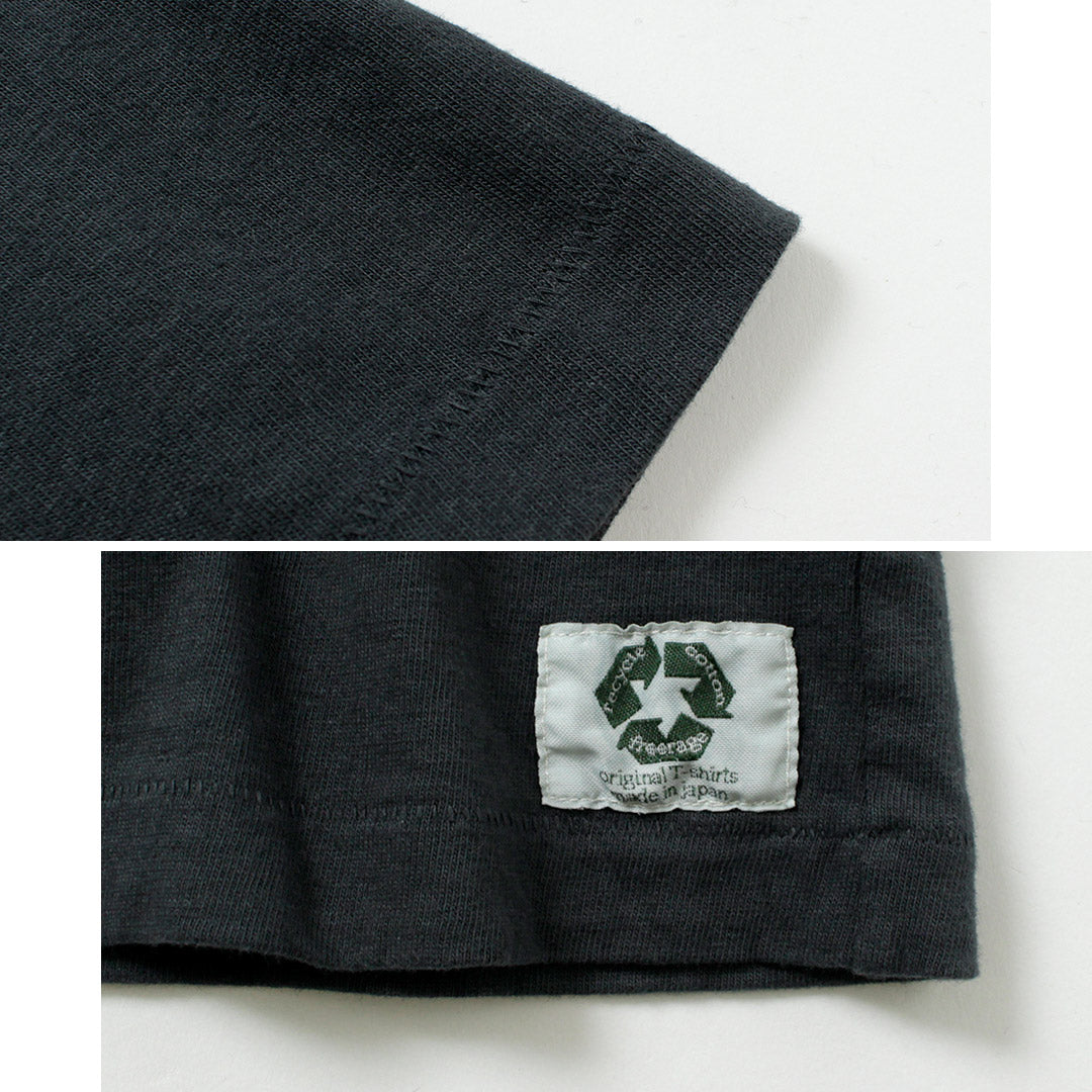 FREE RAGE / PEANUTS×free rage 红男爵印花再生棉短袖T恤