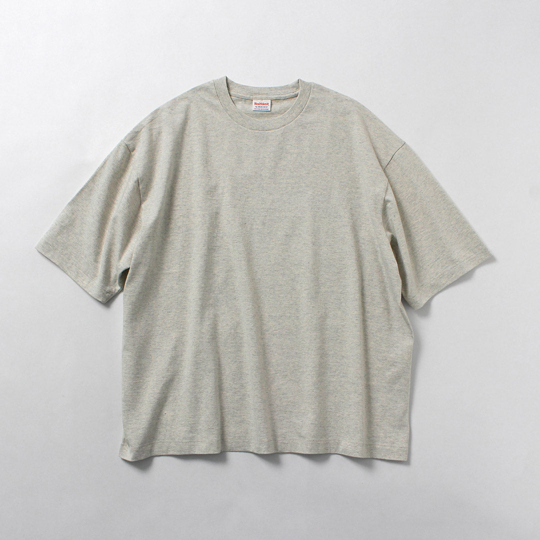 HEALTHKNIT / US Cotton Universal Crew Neck Short Sleeve T-Shirt