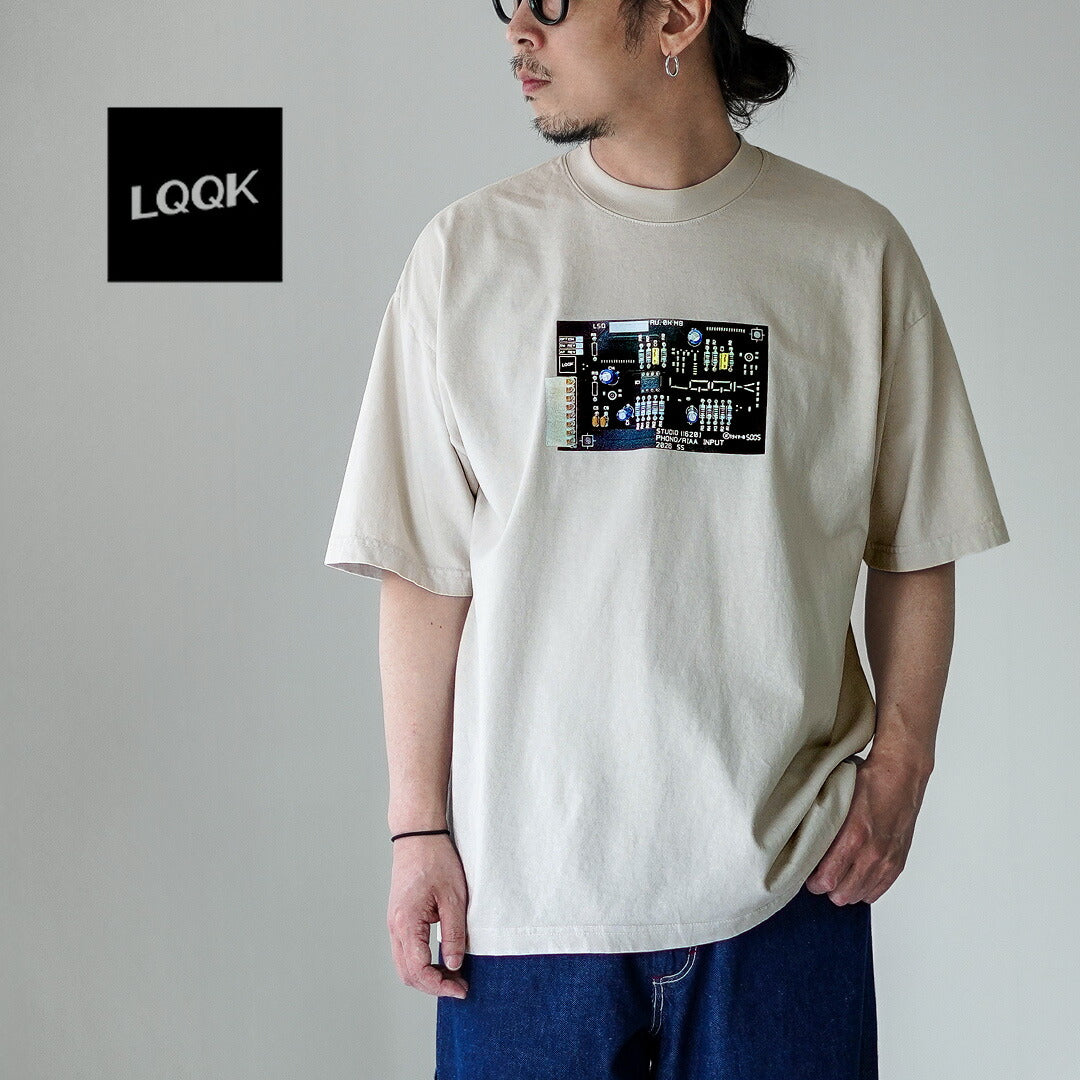 LQQK STUDIO / T-shirt de circuit imprimé