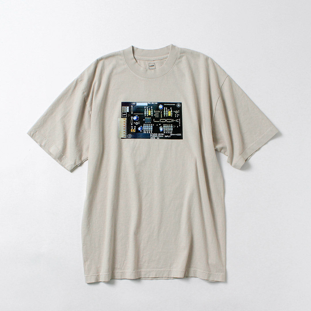 LQQK STUDIO / T-shirt de circuit imprimé