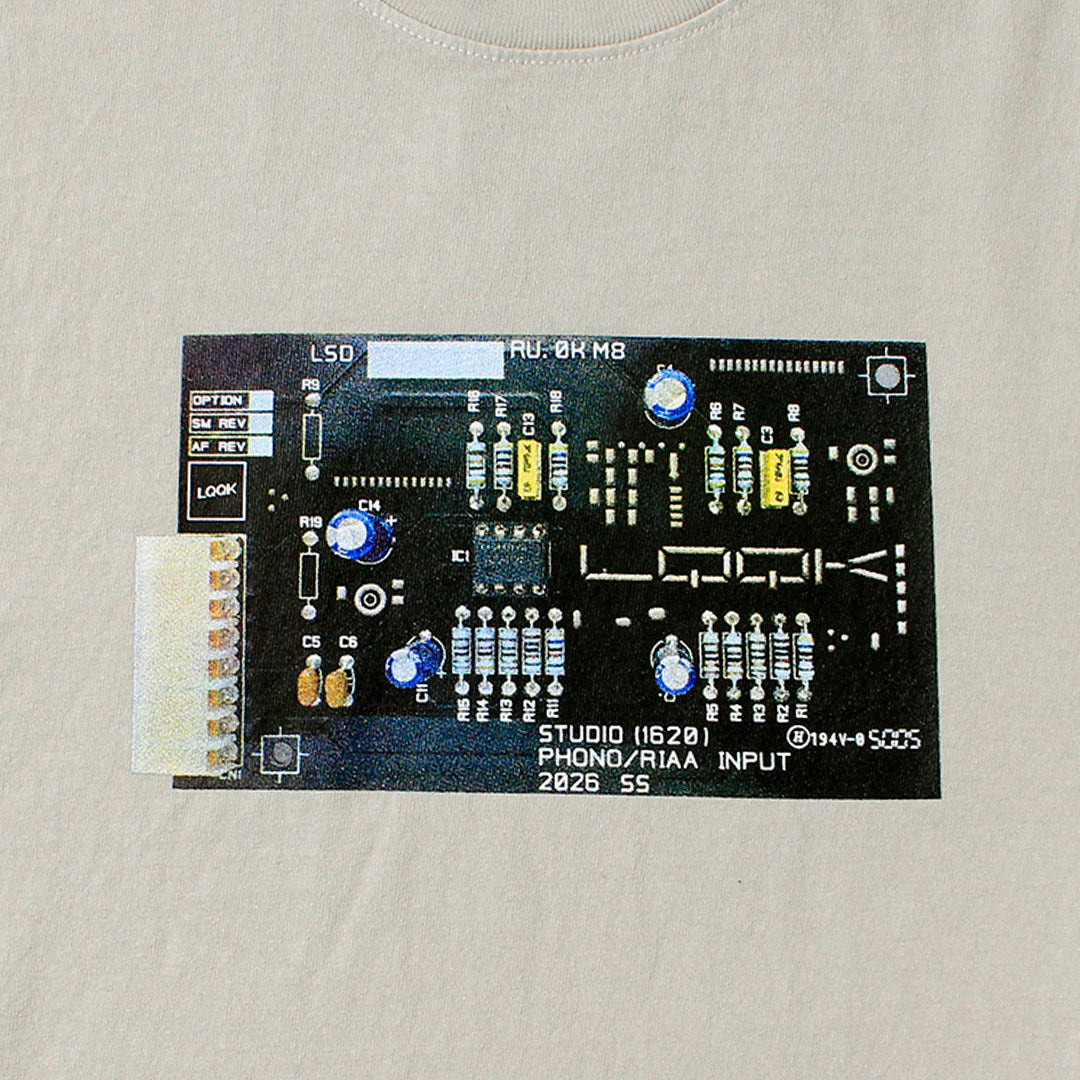 LQQK STUDIO / T-shirt de circuit imprimé