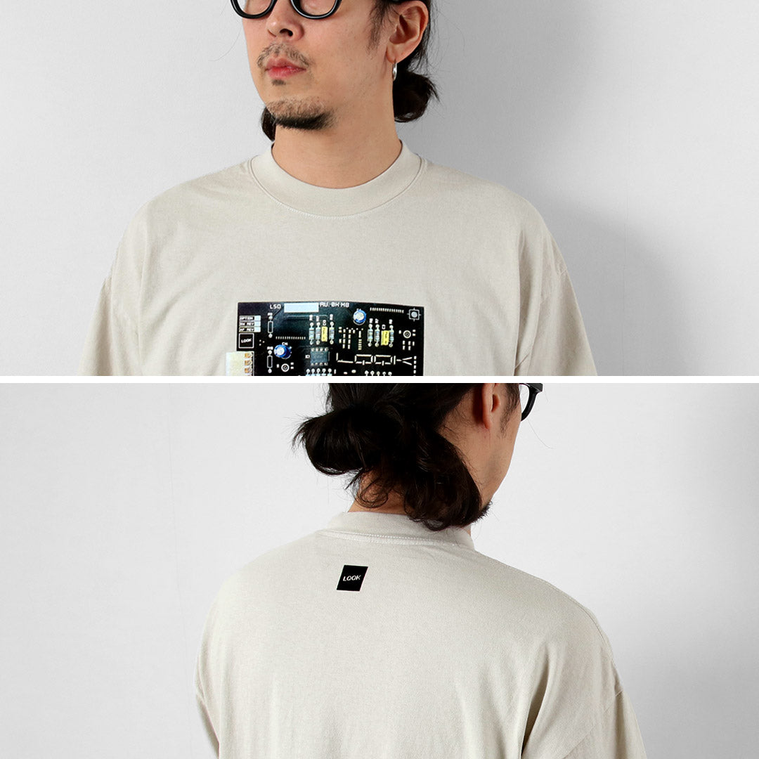 LQQK STUDIO / T-shirt de circuit imprimé