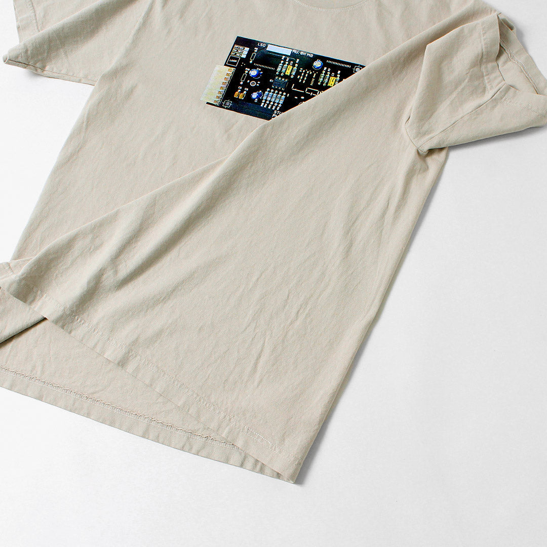 LQQK STUDIO / T-shirt de circuit imprimé