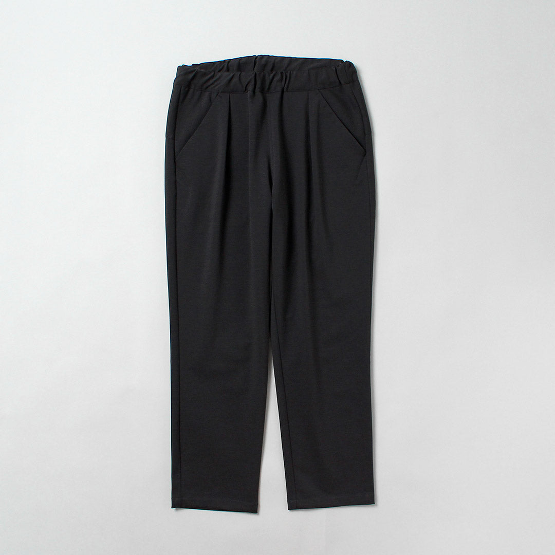 RE MADE IN TOKYO JAPAN / Dress Jersey Tuck Pants