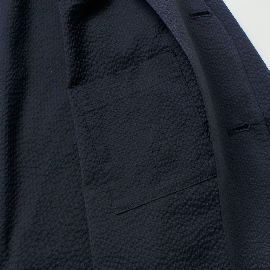 RE MADE IN TOKYO JAPAN / Veste Coolmax Seersucker sur mesure 3B