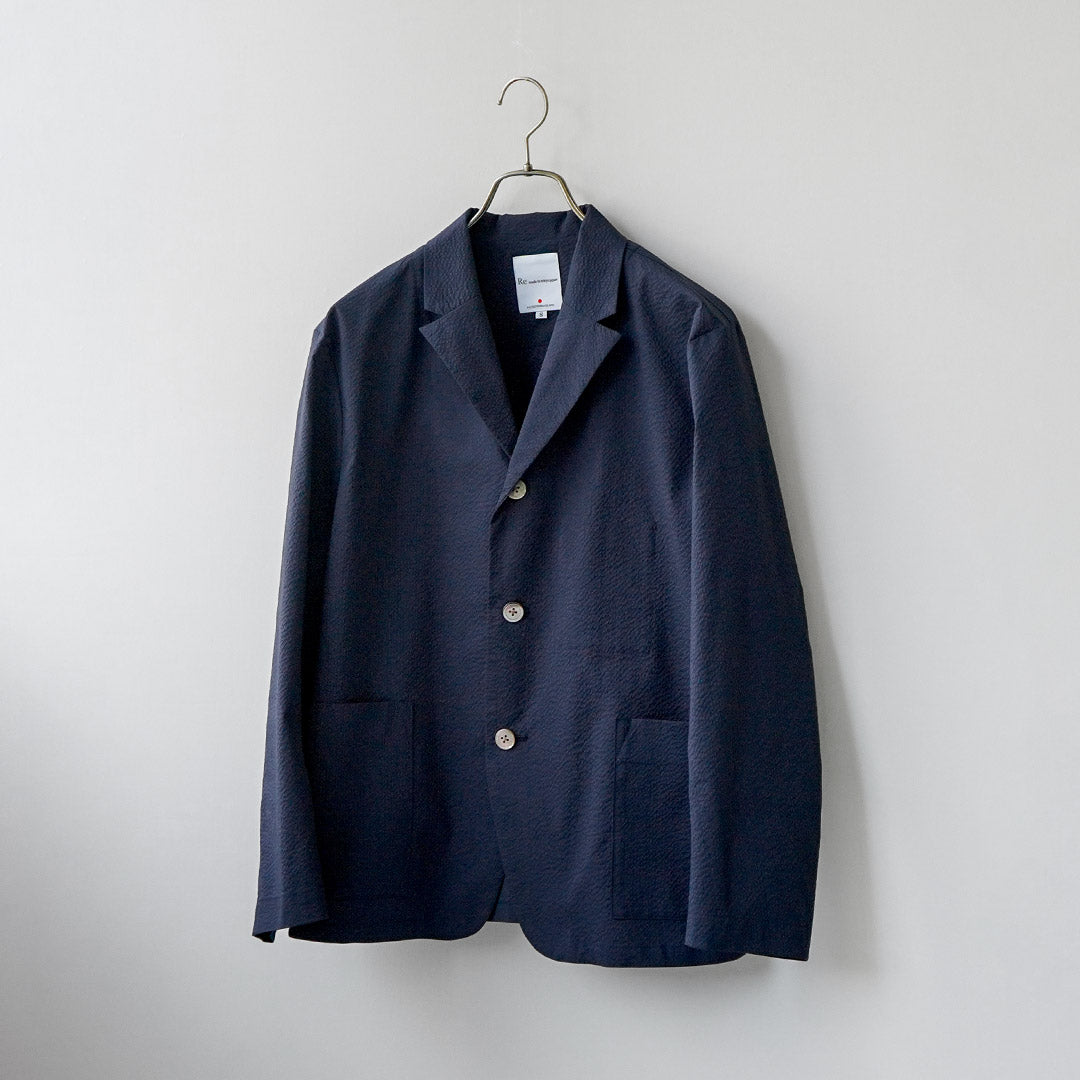 RE MADE IN TOKYO JAPAN / Veste Coolmax Seersucker sur mesure 3B