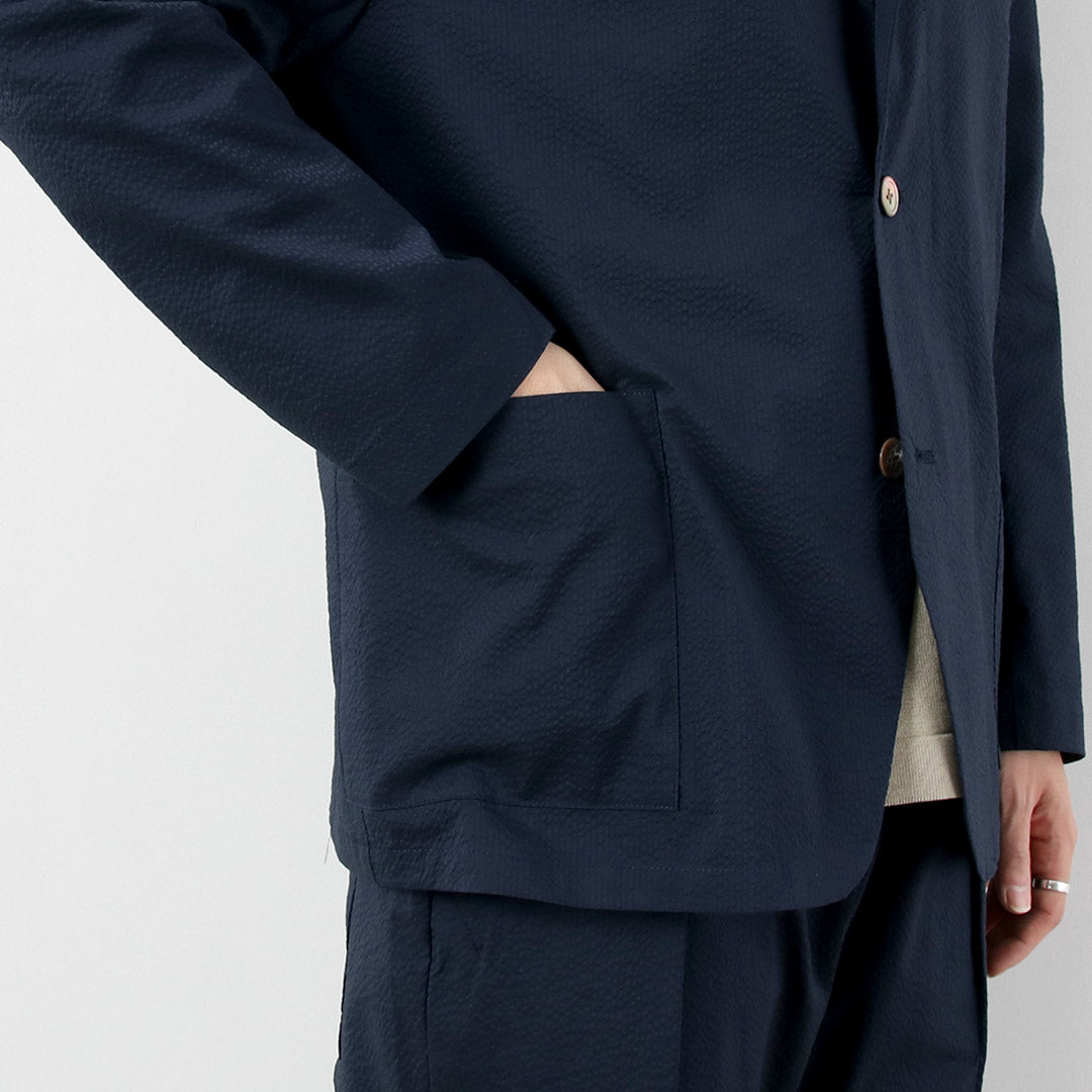 RE MADE IN TOKYO JAPAN / Veste Coolmax Seersucker sur mesure 3B