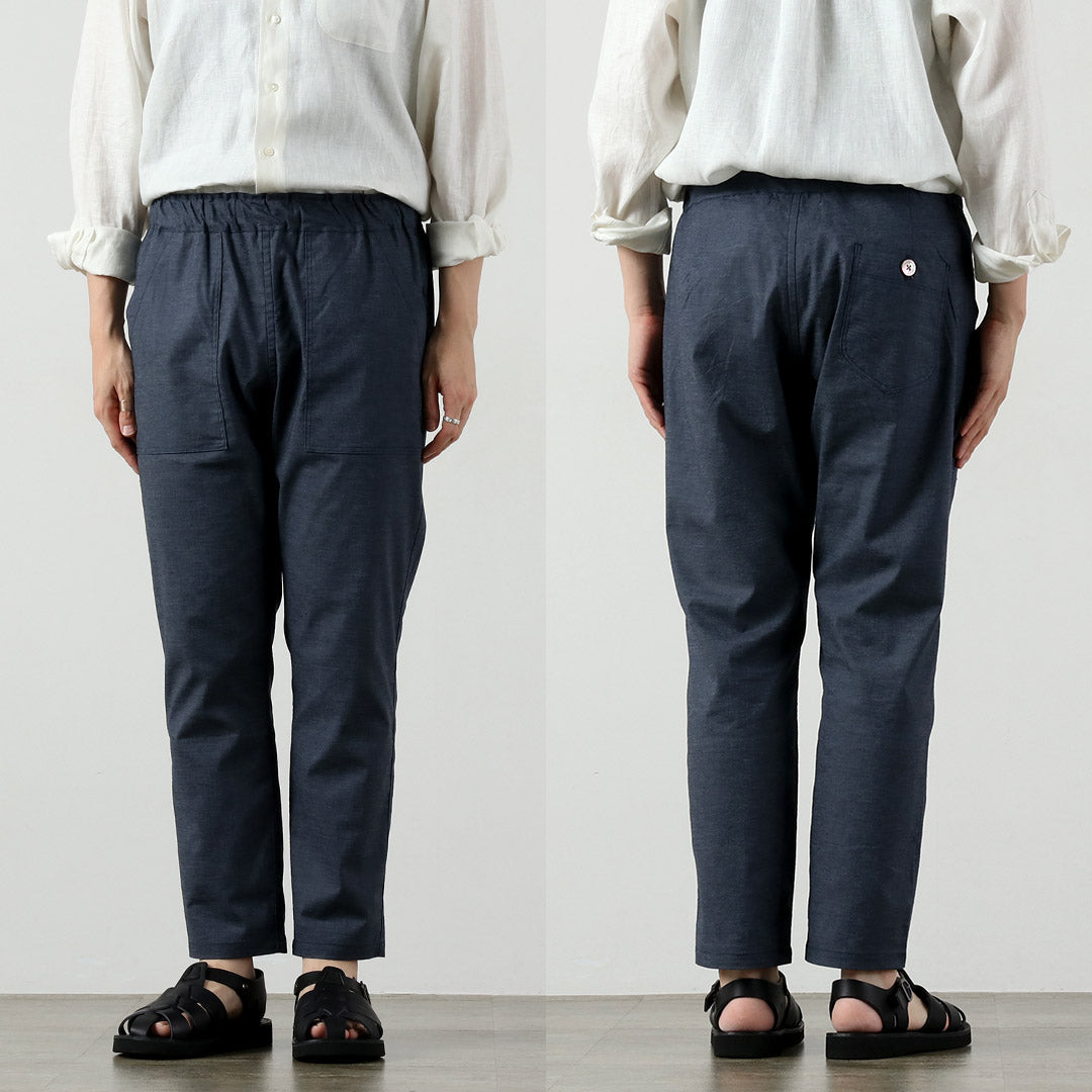 RE MADE IN TOKYO JAPAN / Pantalon Confort Chanvre Chambray
