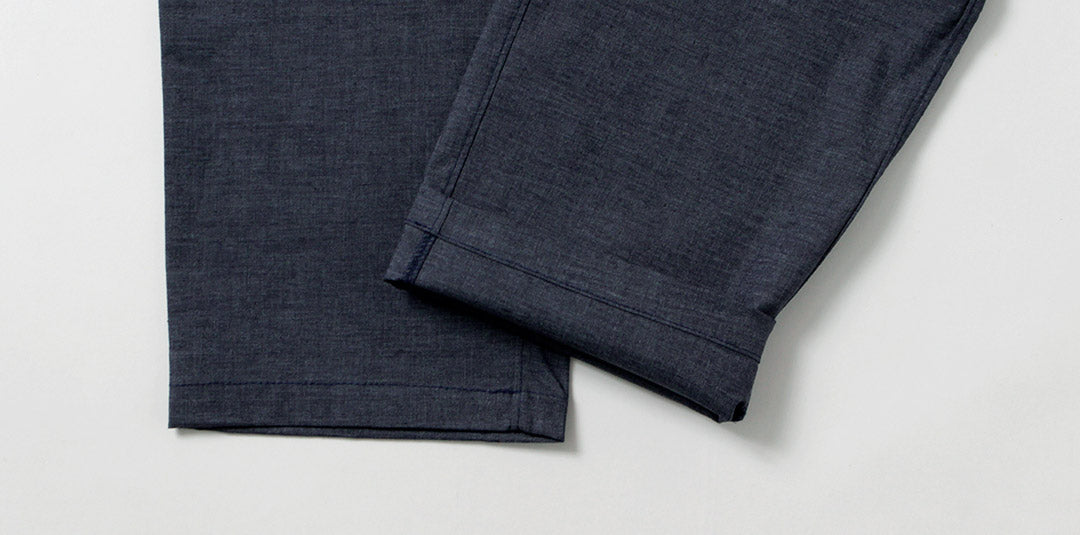 RE MADE IN TOKYO JAPAN / Pantalon Confort Chanvre Chambray