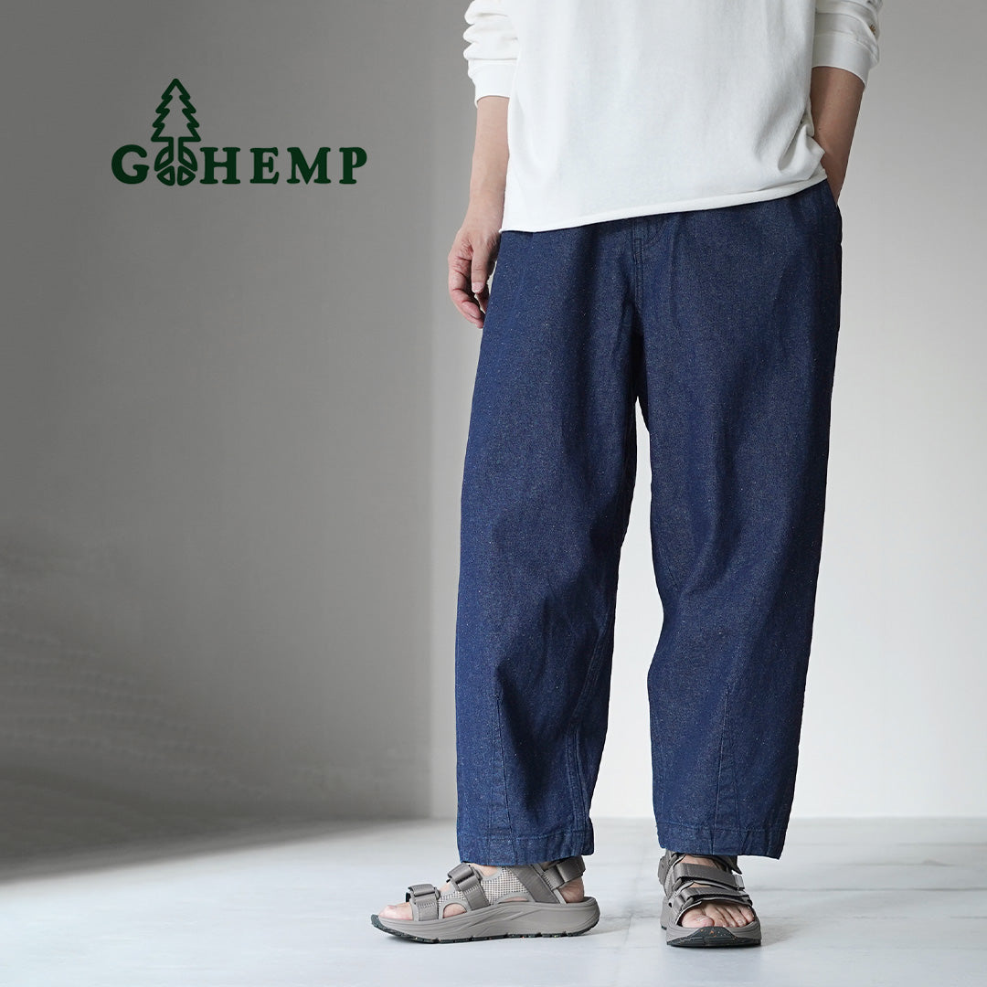 GOHEMP / 7.5oz Denim Balloon Chill Pants
